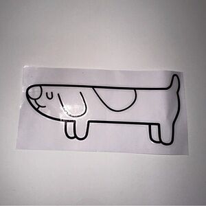 *Free with Purchase* Bluey Long Dog Sticker